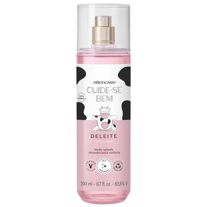 O BOTICARIO Cuide-se Bem Delight Body Splash - Sweet & Refreshing Fragrance Mist, 6.7 oz (200ml) Avelisse