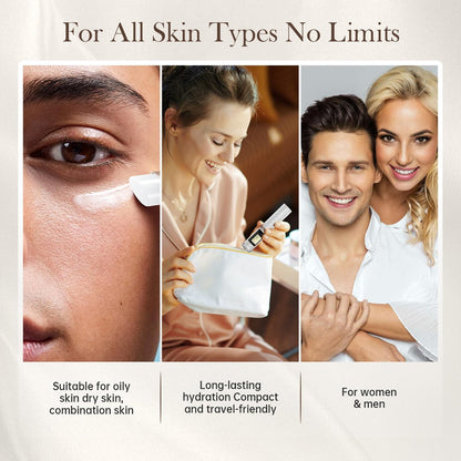 COSMOO Snail Peptide Under Eye Cream - Dark Circles, Puffiness, Wrinkles & Fine Lines Treatment with Snail Mucin & Niacinamide - Korean Skin Care Formula Avelisse