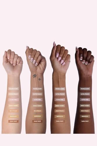 One Size Ultimate Blurring Setting Powder Full Size - Ultra Pink - for Fair to Medium Skin Tones Avelisse
