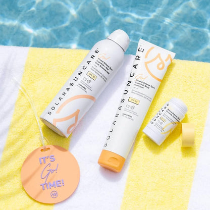 Solara Suncare Go! Mineral Defense SPORT Superfruit Sheer Sunscreen Mist SPF 30 - EWG Verified, Reef Friendly, Non-Aerosol, 6 fl oz Avelisse