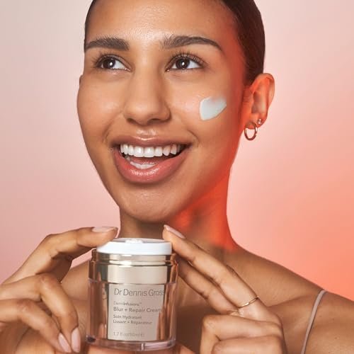 Dr Dennis Gross DermInfusions Blur + Repair Cream – Instantly Blurs Fine Lines, Smooths Skin with Satin-Matte Finish, Visibly Plumps & Firms, Reduces Redness, Improves Skin Elasticity, 1.7 Fl Oz Avelisse