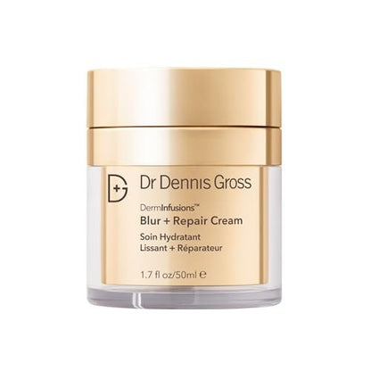 Dr Dennis Gross DermInfusions Blur + Repair Cream – Instantly Blurs Fine Lines, Smooths Skin with Satin-Matte Finish, Visibly Plumps & Firms, Reduces Redness, Improves Skin Elasticity, 1.7 Fl Oz Avelisse