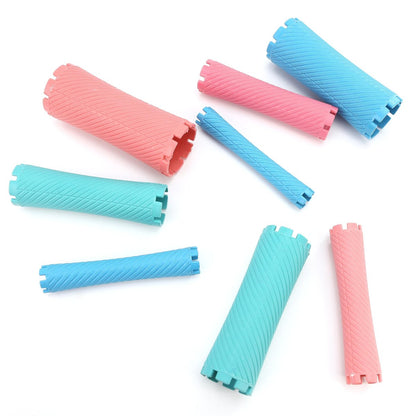 100 Pcs Perm Rods Set for Short & Long Hair - Large Curlers & Rollers for Women and Men - Cold Wave Curling Kit with Multiple Sizes - Hairdressing Tools for Curly, Fluffy, Wavy Styles