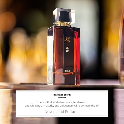 MAJESTY'S SECRET PHEROMAX Perfume for Men - Eau de Parfum 3.4 Fl Oz (TAN Never Land) Gift Set - görsel 12