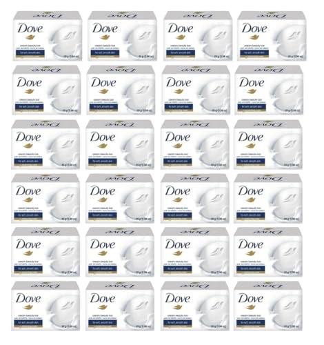 Dove Beauty Bar Travel Size Soap (12 Pack) - 25 Grams Each, .88 oz - White - görsel 2