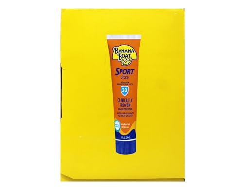 Banana Boat Sport Ultra SPF 30 Sunscreen Lotion Travel Size 1oz - 24 Count Avelisse