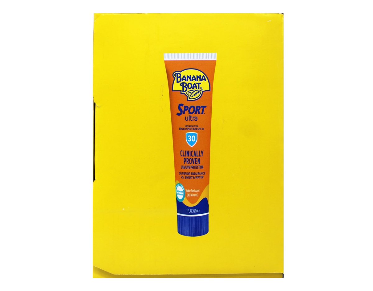 Banana Boat Sport Ultra SPF 30 Sunscreen Lotion Travel Size 1oz - 24 Count Avelisse
