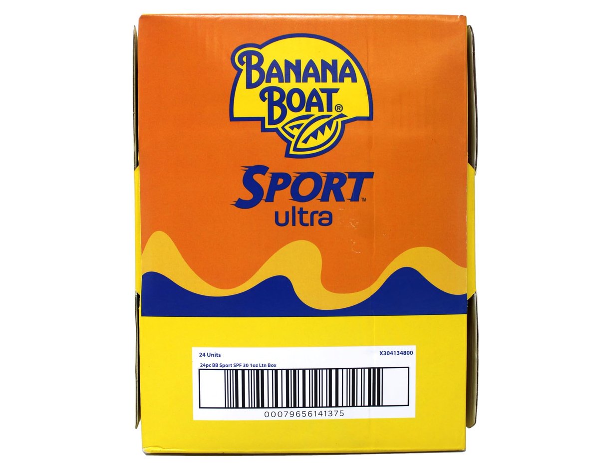 Banana Boat Sport Ultra SPF 30 Sunscreen Lotion Travel Size 1oz - 24 Count Avelisse
