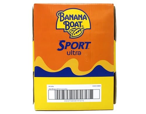Banana Boat Sport Ultra SPF 30 Sunscreen Lotion Travel Size 1oz - 24 Count Avelisse