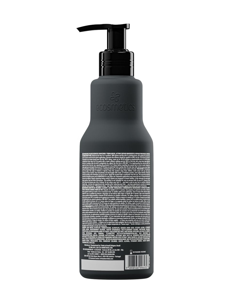 ECOSMETICS Deluxe Brazilian Keratin Treatment Organic Blowout Complex | Nanoplastia Straightening & Smoothing System | Volume Reducer & Thermal Sealer | Anti Frizz (1L / 35.2 oz) Avelisse