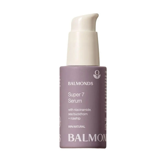 Balmonds Super 7 Serum - 99% Natural Facial Serum with 7 Hero Ingredients for Dry, Fragile, or Depleted Skin Avelisse