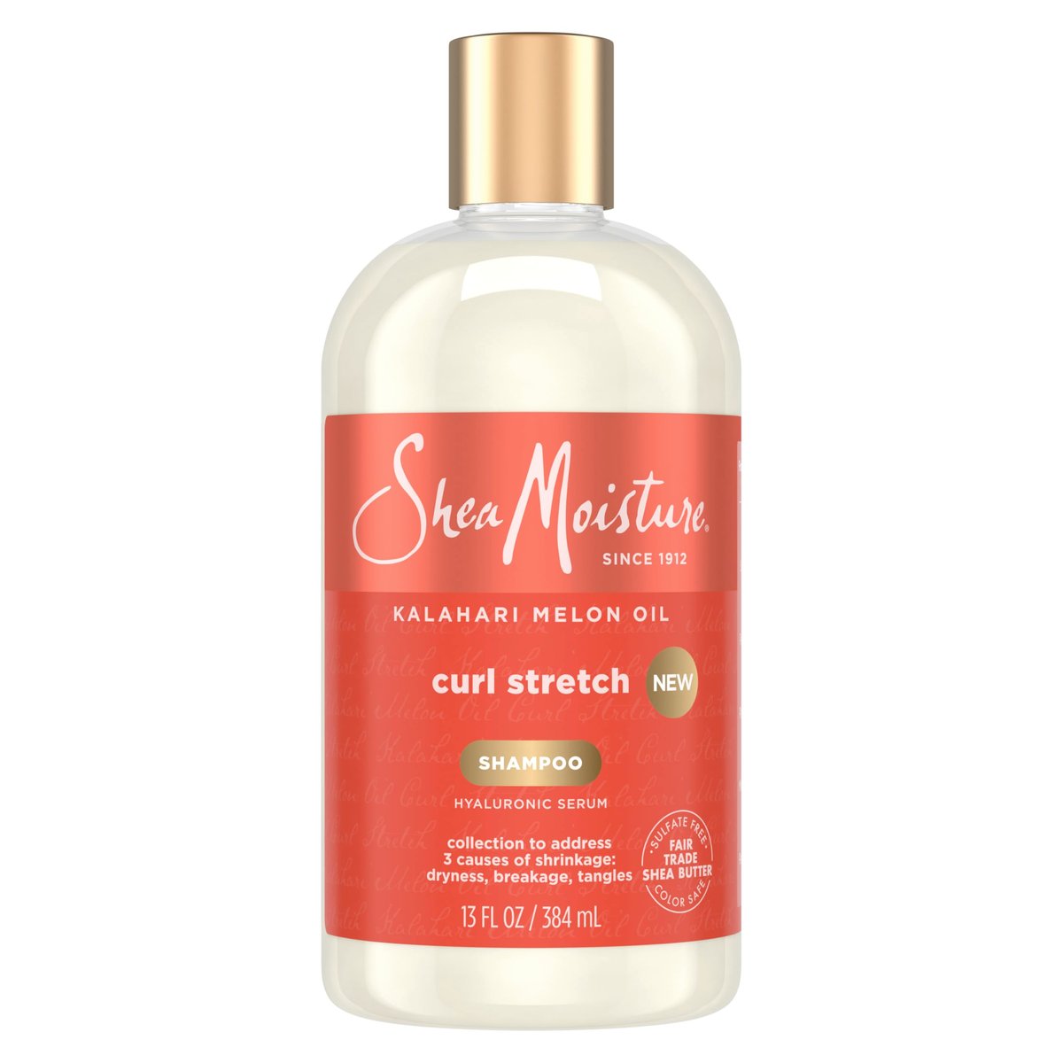 SheaMoisture Curl Stretch Shampoo with Kalahari Melon Oil & Hyaluronic Serum for Type 4 Hair, 13 Fl Oz Avelisse