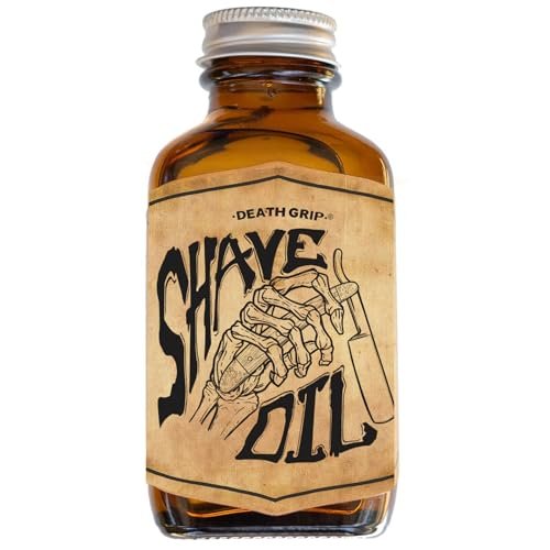 Tea Tree Pre-Shave Oil for All Natural Razor Glide | Softens Bristles & Soothes Skin | 3 oz by Death Grip | Made in USA Avelisse