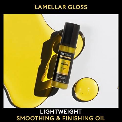 TRESemmé Lamellar Gloss Oil: Ultra Shine Lamination for Up to 72 Hours - 3.3 Fl Oz - görsel 10
