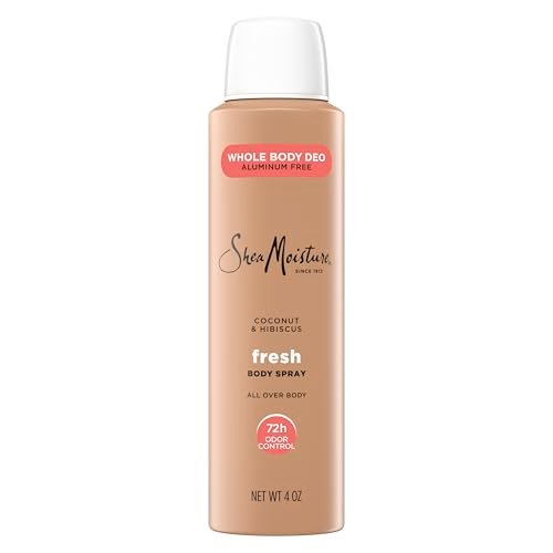 SheaMoisture Whole Body Deodorant Spray Fresh 72h Odor Control Aluminum Free 4 oz - görsel 2