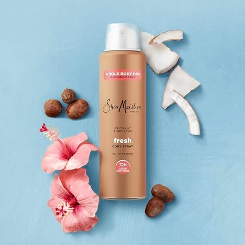 SheaMoisture Whole Body Deodorant Spray Fresh 72h Odor Control Aluminum Free 4 oz - görsel 12
