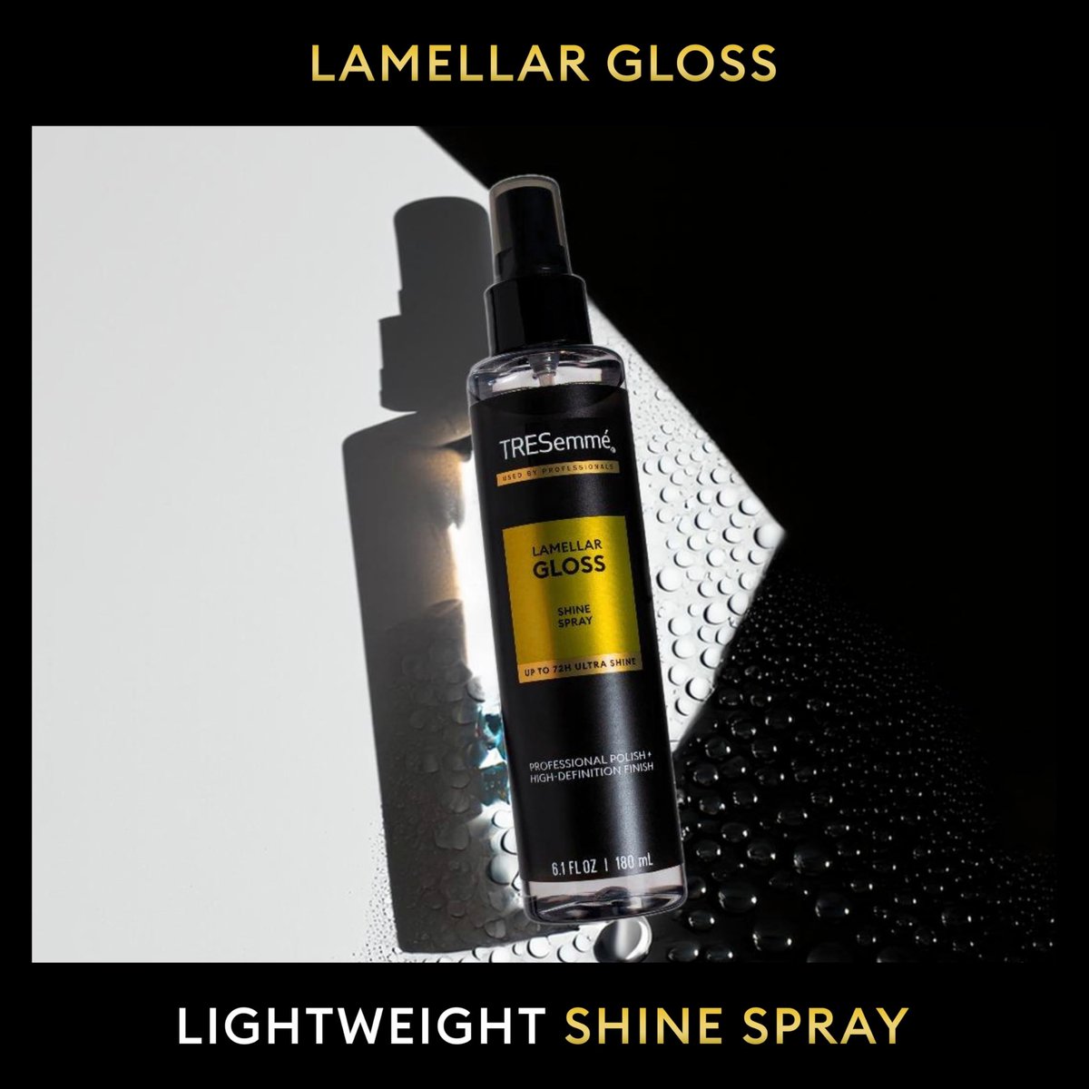 TRESemmé Lamellar Spray Gloss Shine Ultra Shine Lasting Brilliance 6.1 Fl Oz - görsel 5