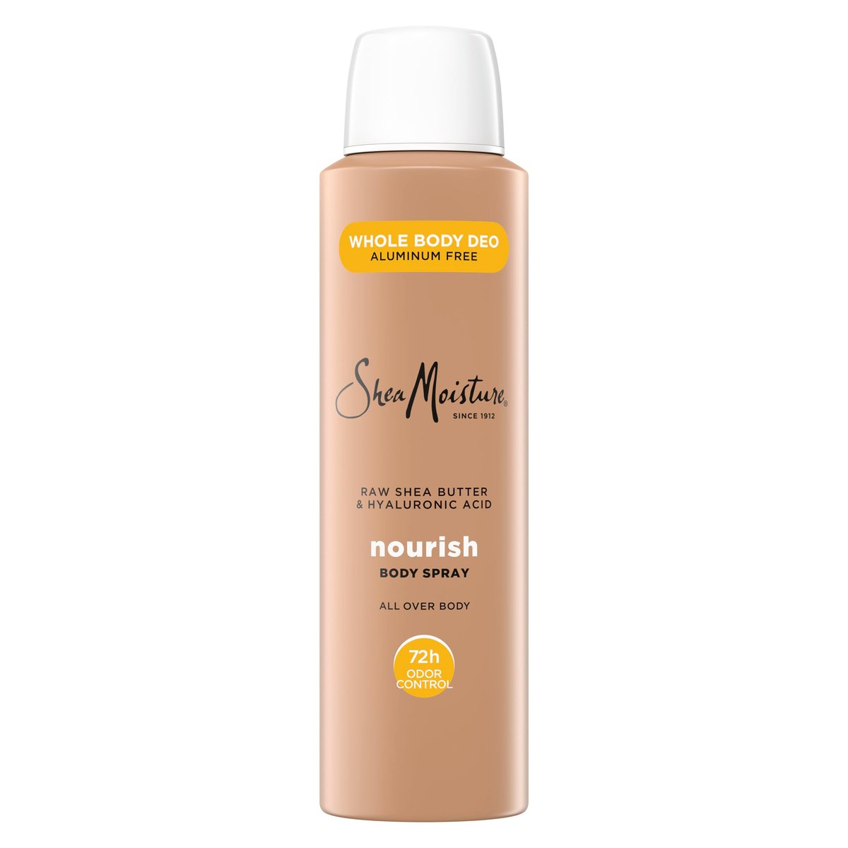 SheaMoisture All Over Body Deodorant Spray for Women - Raw Shea Butter & Hyaluronic Acid, Aluminum Free, 4 oz Avelisse