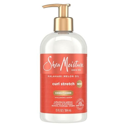 SheaMoisture Curl Stretch Conditioner with Kalahari Melon Oil & Hyaluronic Serum - 13 Fl Oz Avelisse