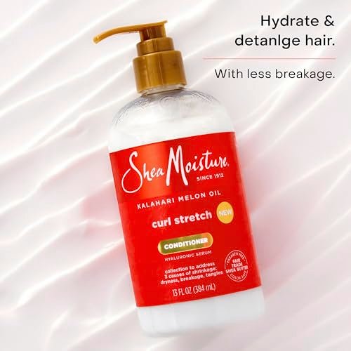 SheaMoisture Curl Stretch Conditioner with Kalahari Melon Oil & Hyaluronic Serum - 13 Fl Oz Avelisse