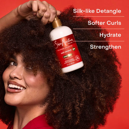 SheaMoisture Curl Stretch Conditioner with Kalahari Melon Oil & Hyaluronic Serum - 13 Fl Oz Avelisse