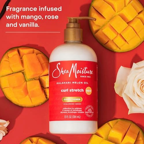 SheaMoisture Curl Stretch Conditioner with Kalahari Melon Oil & Hyaluronic Serum - 13 Fl Oz Avelisse