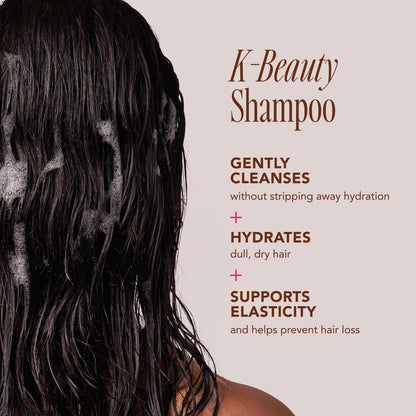 The Face Shop Rice Water Bright Essential Shampoo - Strengthening & Anti-Frizz Shampoo for Dry, Damaged Hair - Sulfate Free Korean Hair Care with Rice Protein Avelisse