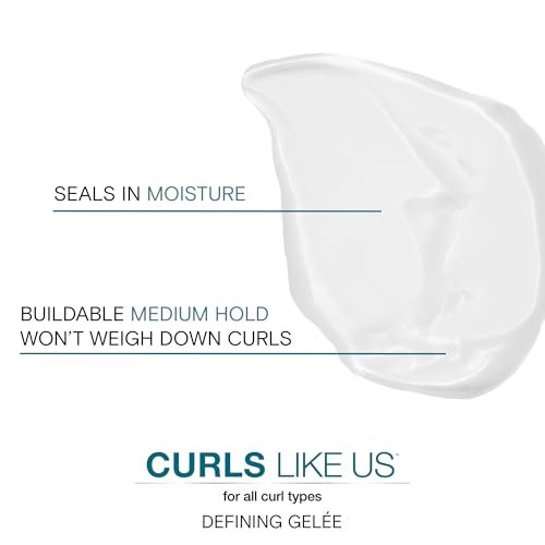 Joico Curls Like Us Define & Seal Curl Defining Gelee - Medium Hold, Heat Protection up to 450°F, with Moringa Seed & Algae Oil, 8.5 Fl Oz Avelisse