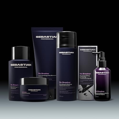 Sebastian Professional No Breaker Bonding & Styling Leave-In Cream - Intense Conditioning with Heat Protection, 72 HR Frizz-Free Flexible Hold, 4.9 fl oz Avelisse