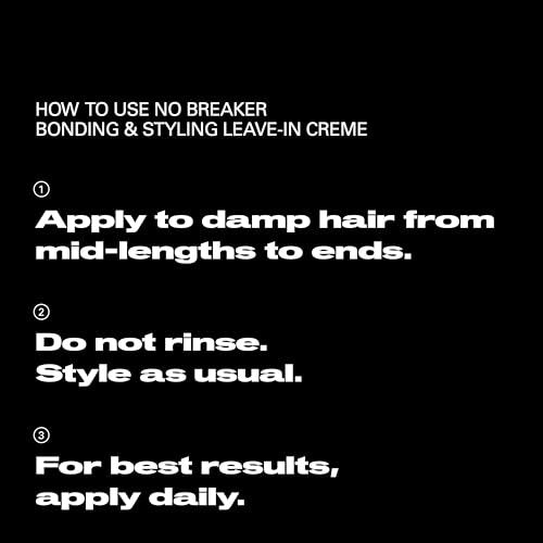 Sebastian Professional No Breaker Bonding & Styling Leave-In Cream - Intense Conditioning with Heat Protection, 72 HR Frizz-Free Flexible Hold, 4.9 fl oz Avelisse