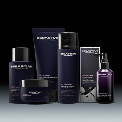 Sebastian Professional No Breaker Bonding & Styling Leave-In Cream - Intense Conditioning with Heat Protection, 72 HR Frizz-Free Flexible Hold, 4.9 fl oz Avelisse