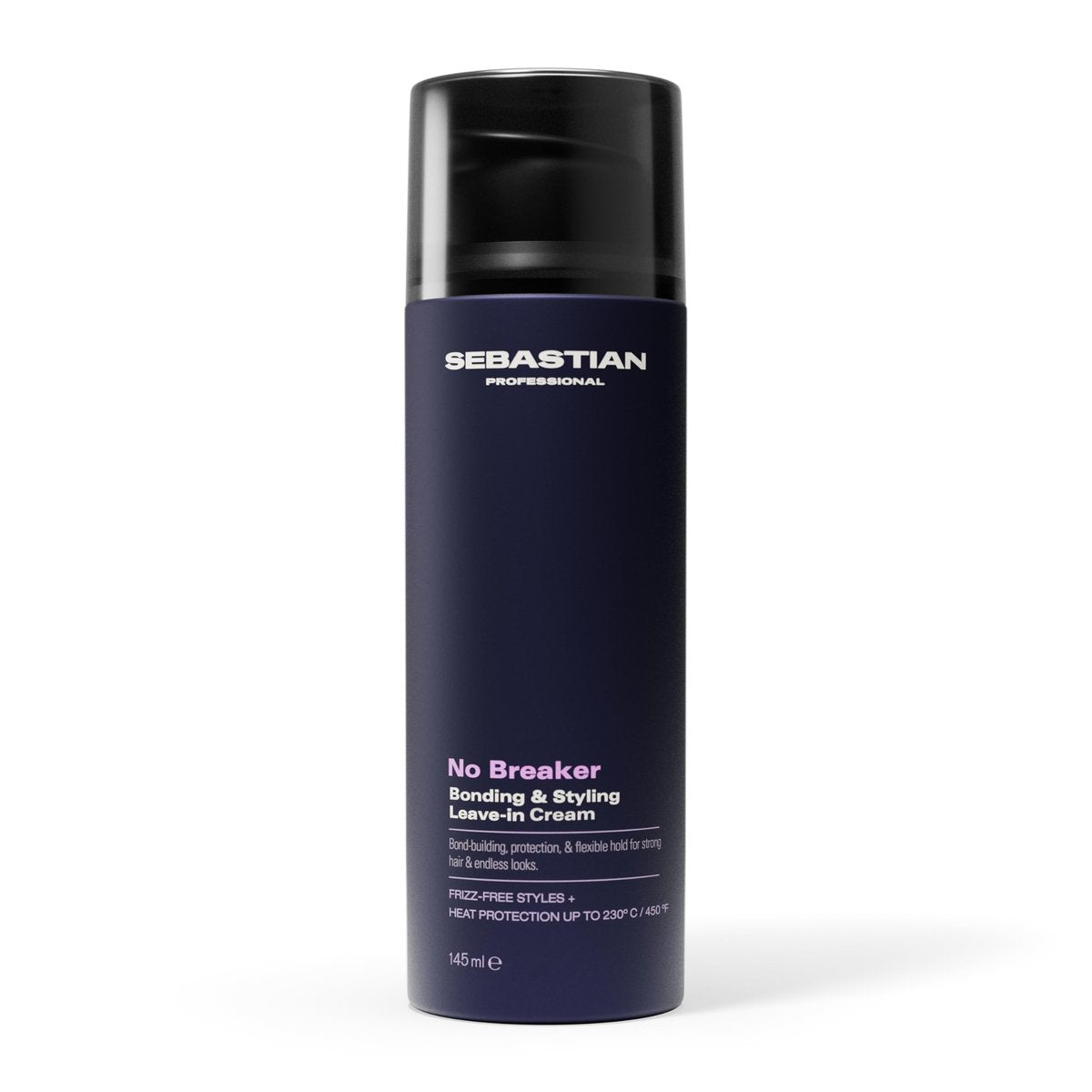 Sebastian Professional No Breaker Bonding & Styling Leave-In Cream - Intense Conditioning with Heat Protection, 72 HR Frizz-Free Flexible Hold, 4.9 fl oz Avelisse