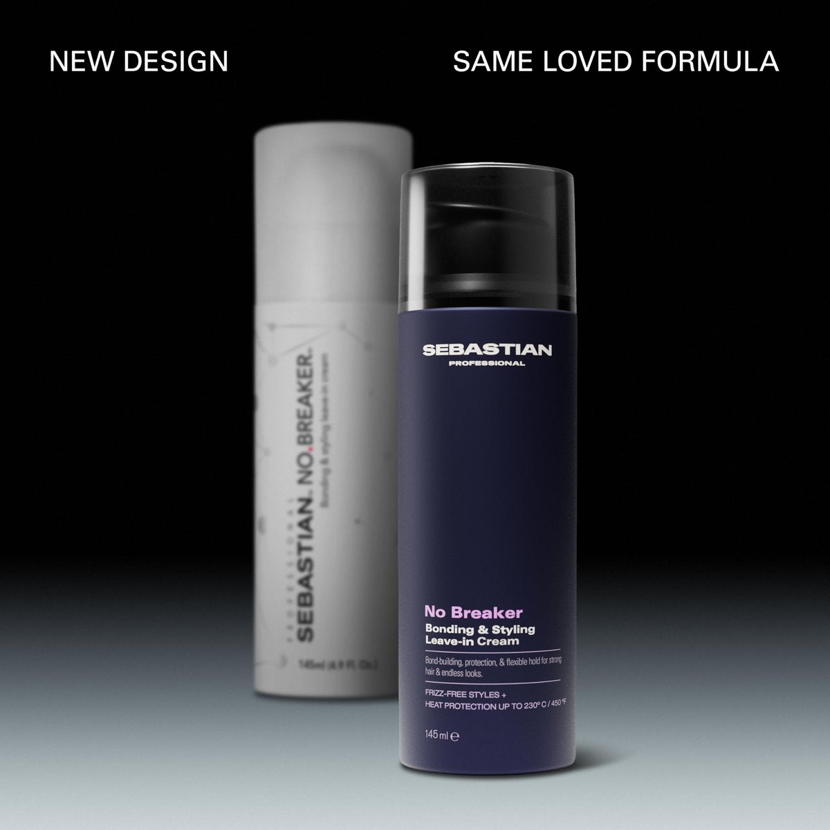 Sebastian Professional No Breaker Bonding & Styling Leave-In Cream - Intense Conditioning with Heat Protection, 72 HR Frizz-Free Flexible Hold, 4.9 fl oz Avelisse