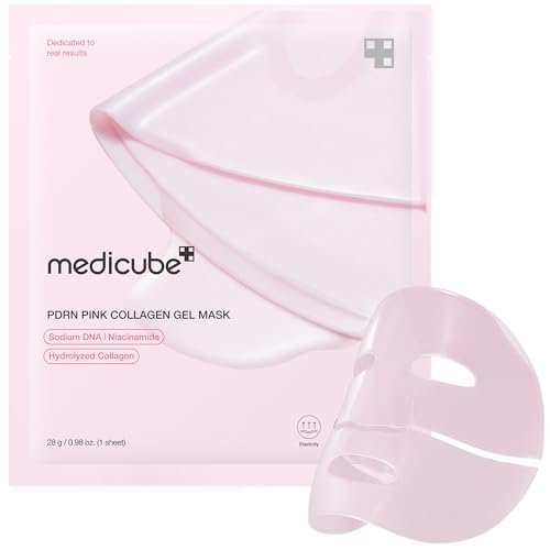 Medicube Salmon DNA PDRN Pink Collagen Jelly Gel Mask – Overnight Face Mask for Glass Glow Skin, Elasticity, Hydrating, Firming & Moisturizing | Korean Skincare, 28g - görsel 2