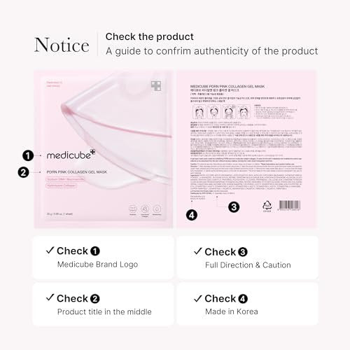 Medicube Salmon DNA PDRN Pink Collagen Jelly Gel Mask – Overnight Face Mask for Glass Glow Skin, Elasticity, Hydrating, Firming & Moisturizing | Korean Skincare, 28g - görsel 4