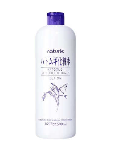 Naturie Hatomugi Skin Conditioner R 16.9 Fl Oz (500ml) – Hydrating Lotion for Face and Body, Fragrance-Free, Alcohol-Free, Hypoallergenic - görsel 2