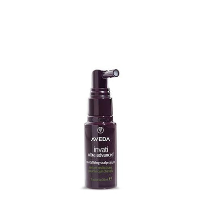 Aveda Invati Ultra Advanced Revitalizing Scalp Serum | Reduces Hair Loss by 77% | Strengthens Thinning Hair | 98% Naturally Derived, 1 Fl Oz