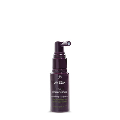 Aveda Invati Ultra Advanced Revitalizing Scalp Serum | Reduces Hair Loss by 77% | Strengthens Thinning Hair | 98% Naturally Derived, 1 Fl Oz