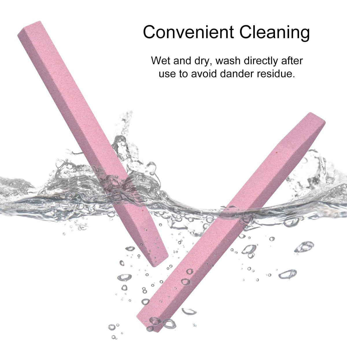 Jaasuee 8-Piece Stone Nail File and Pumice Stone Stick Set - Nail Cuticle Pusher and Buffing Tool for Home and Salon Use - görsel 7