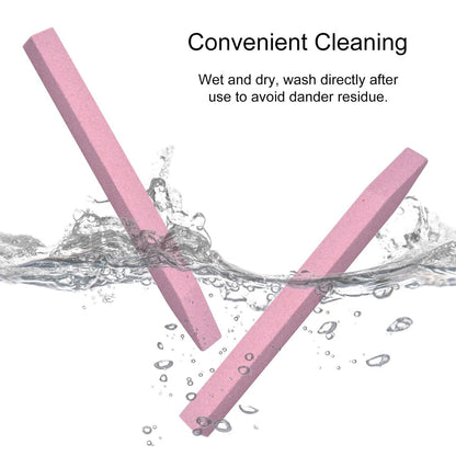 Jaasuee 8-Piece Stone Nail File and Pumice Stone Stick Set - Nail Cuticle Pusher and Buffing Tool for Home and Salon Use