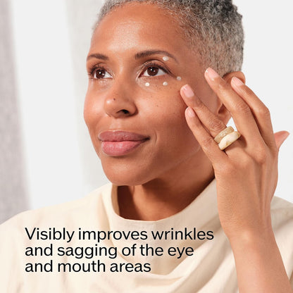 Shiseido Future Solution LX Eye and Lip Contour Regenerating Cream - 0.6 Fl Oz - Visibly Improves Wrinkles & Sagging Around Eyes and Mouth - All Skin Types Avelisse