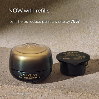 Shiseido Future Solution LX Eye and Lip Contour Regenerating Cream - 0.6 Fl Oz - Visibly Improves Wrinkles & Sagging Around Eyes and Mouth - All Skin Types Avelisse