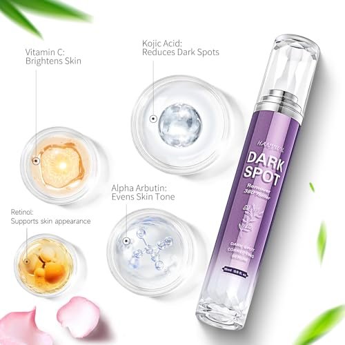 HANYWIL Dark Spot Remover for Face and Body | Dark Spot Corrector Serum with Roller for Age Spots, Sun Spots, Freckles, Melasma - görsel 4