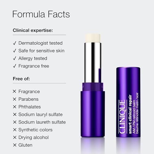 Clinique Smart Clinical Repair AM/PM Retinoid Balm with Hyaluronic Acid – Softens & Plumps Fine Lines, Safe for Sensitive Skin, 0.11 oz Avelisse