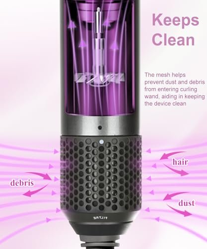 YTCHYYSK Outer Filter Cage Cover Replacement and Cleaning Brush for Dyson Airwrap HS01 HS05 - Magnetic Filter Cover Part 969758-06 & 969760-01, Grey Avelisse