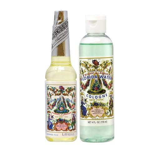 Lanman & Kemp Florida Water 4oz & Agua De Florida Peru 70ml - Classic Cologne Set - görsel 2