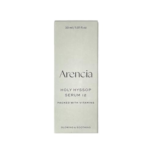 Arencia Hyssop Glow Serum with 10% Niacinamide & 12% Vitamin A, C, E – Hydrating Anti-Aging Serum for Korean Glass Skin - görsel 14