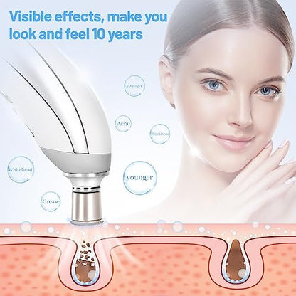 Diamond Professional Microdermabrasion Machine – Portable Home Use Crystal Dermabrasion for Facial Skin Care, Blackhead Remover Kit for Women & Men Avelisse