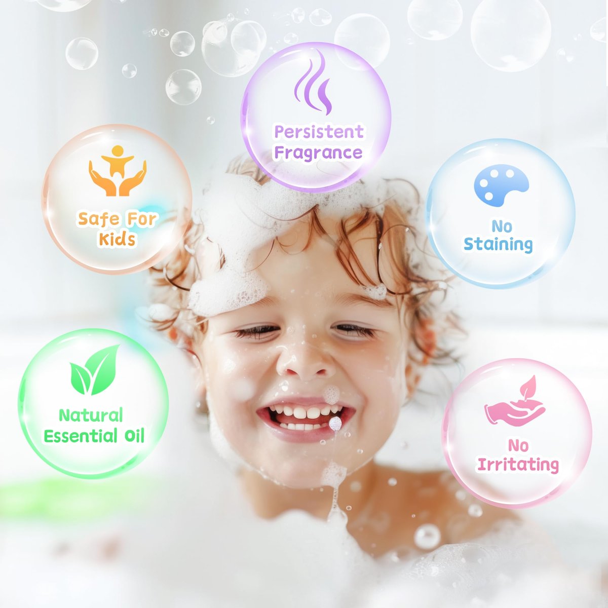 Yekery 30-Pack Bath Bombs for Kids with Glow-in-the-Dark Toy Inside - Organic Natural Fizzing Bath Balls, Handmade Surprise Gift for Boys and Girls Avelisse
