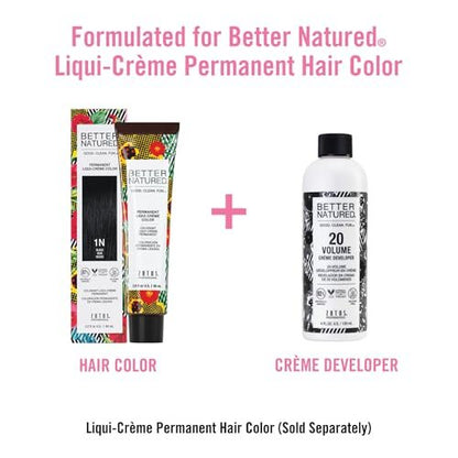 Better Natured 20 Volume Gentle Creme Hair Developer | Professional Salon Quality | 4 Fl Oz